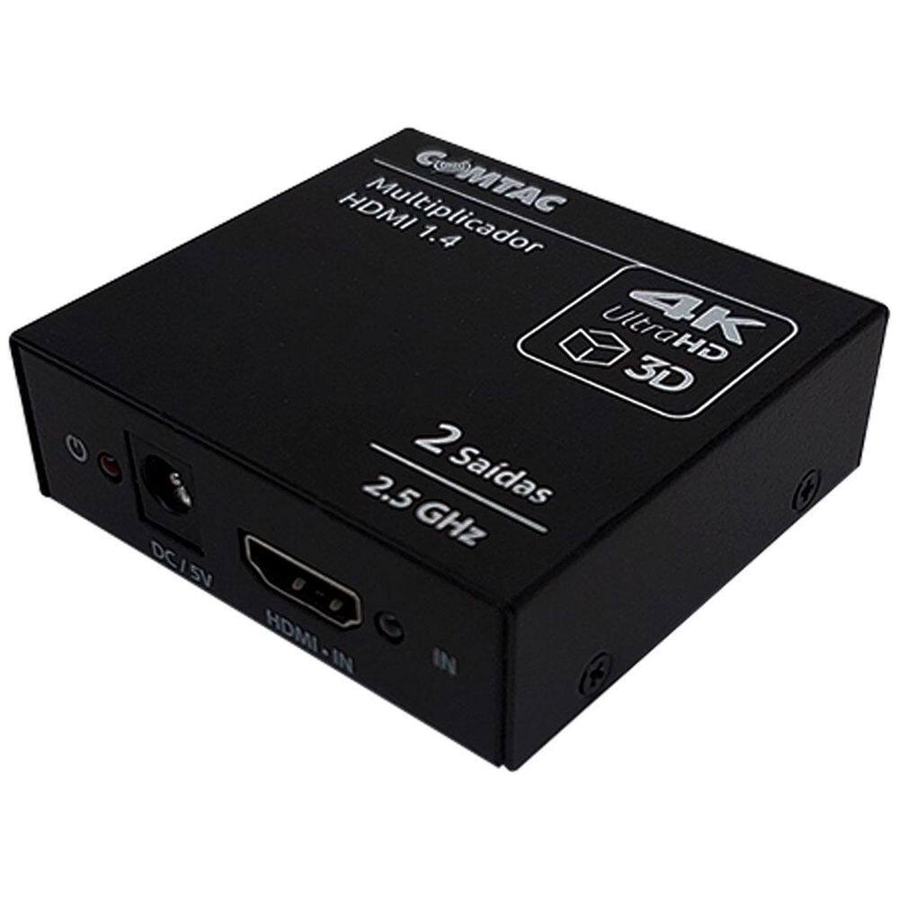 Multiplicador De Video Hdmi, 2 Portas, Comtac - 22129285