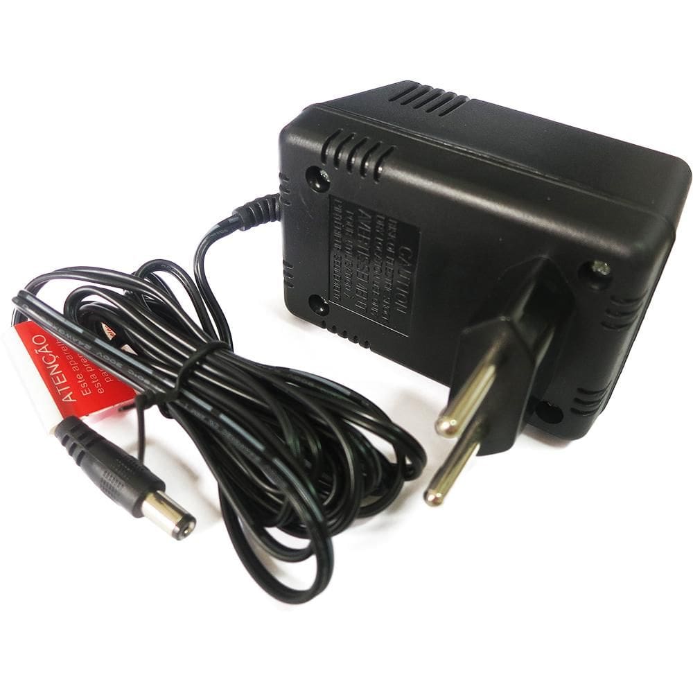 Fonte De Alimentação Bivolt 9v 0,5a Ma 9500 Microdigital [F097]