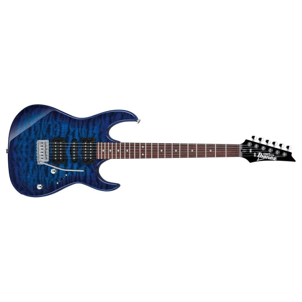 Guitarra 6C RG GIO Transparent Blue Burst Ibanez GRX70QA-TBB [F035]