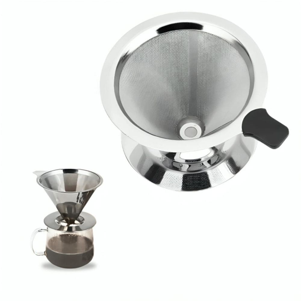 Filtro Coador De Café Inox Reutilizável 103 S/ Papel