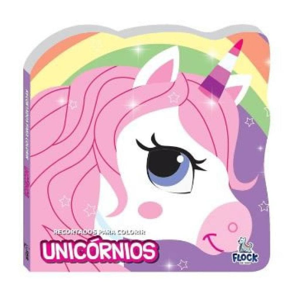 Recortados Para Colorir Unicornios