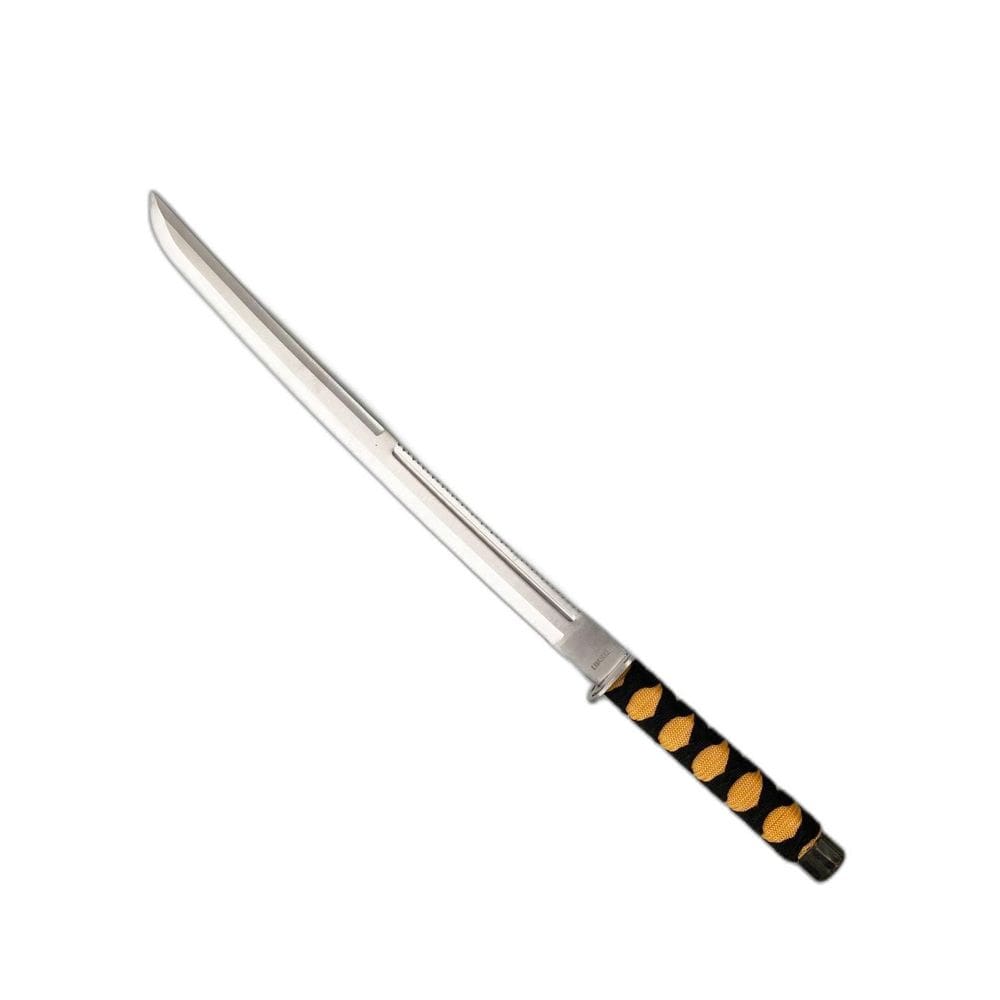 Espada Katana Faca Afiada Em Aço 70cm Bainha Couro