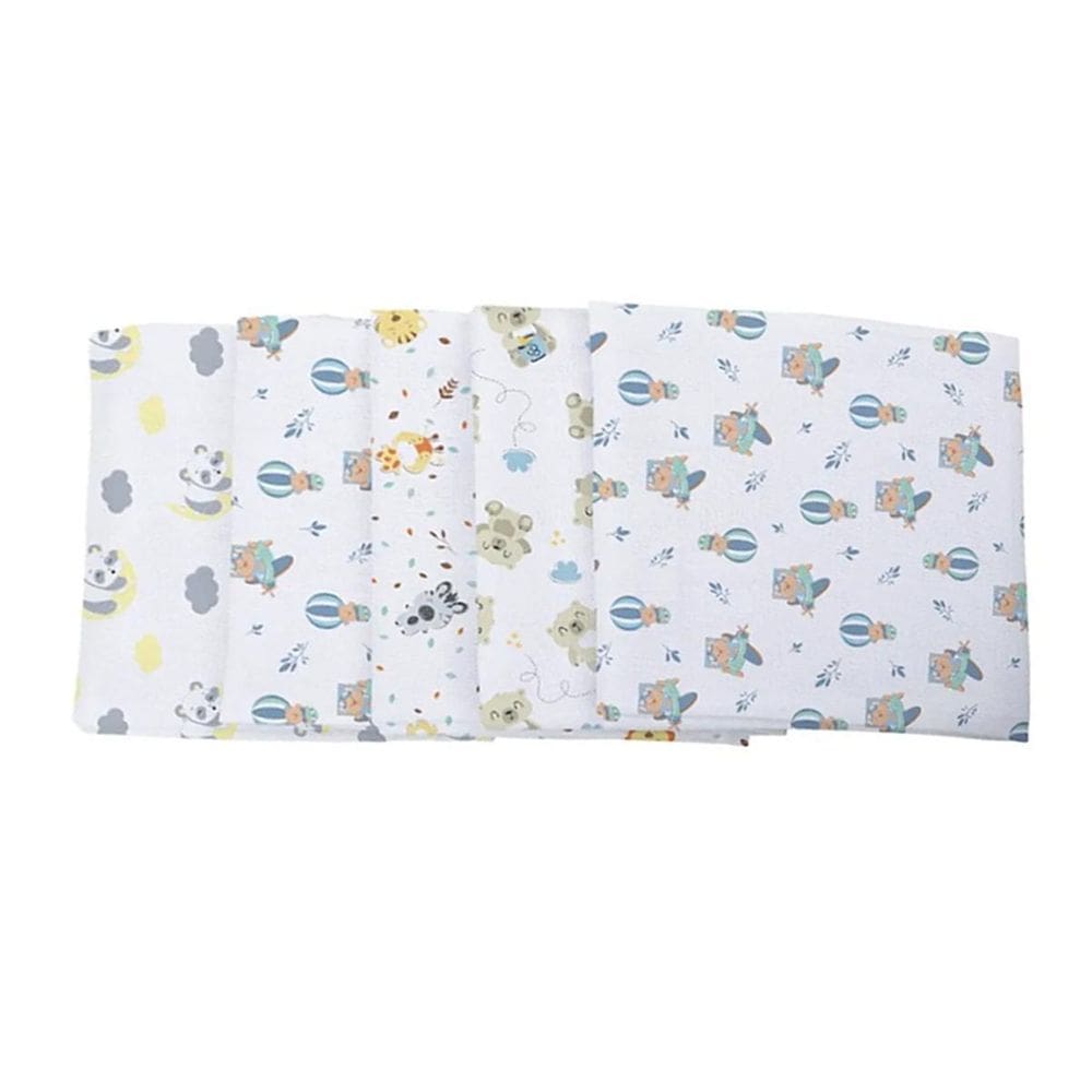 Kit 10 Pano Boca Fraldinha Est. 35X35Cm Comum