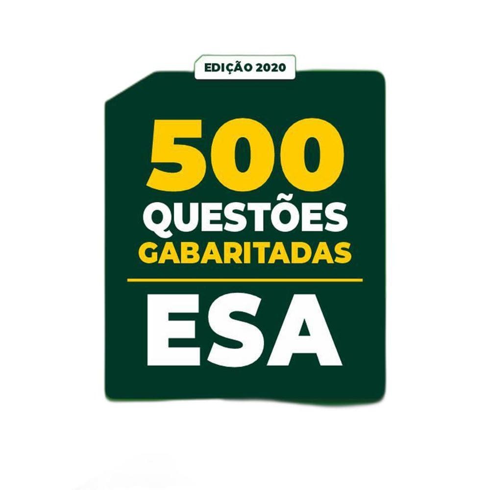 Caderno de Questões Concurso ESA - Testes com Gabarito