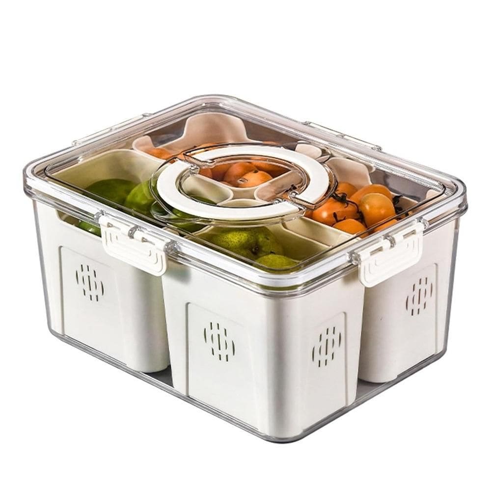 Organizador De Geladeira Frutas E Verduras Com Cesto 7,6L
