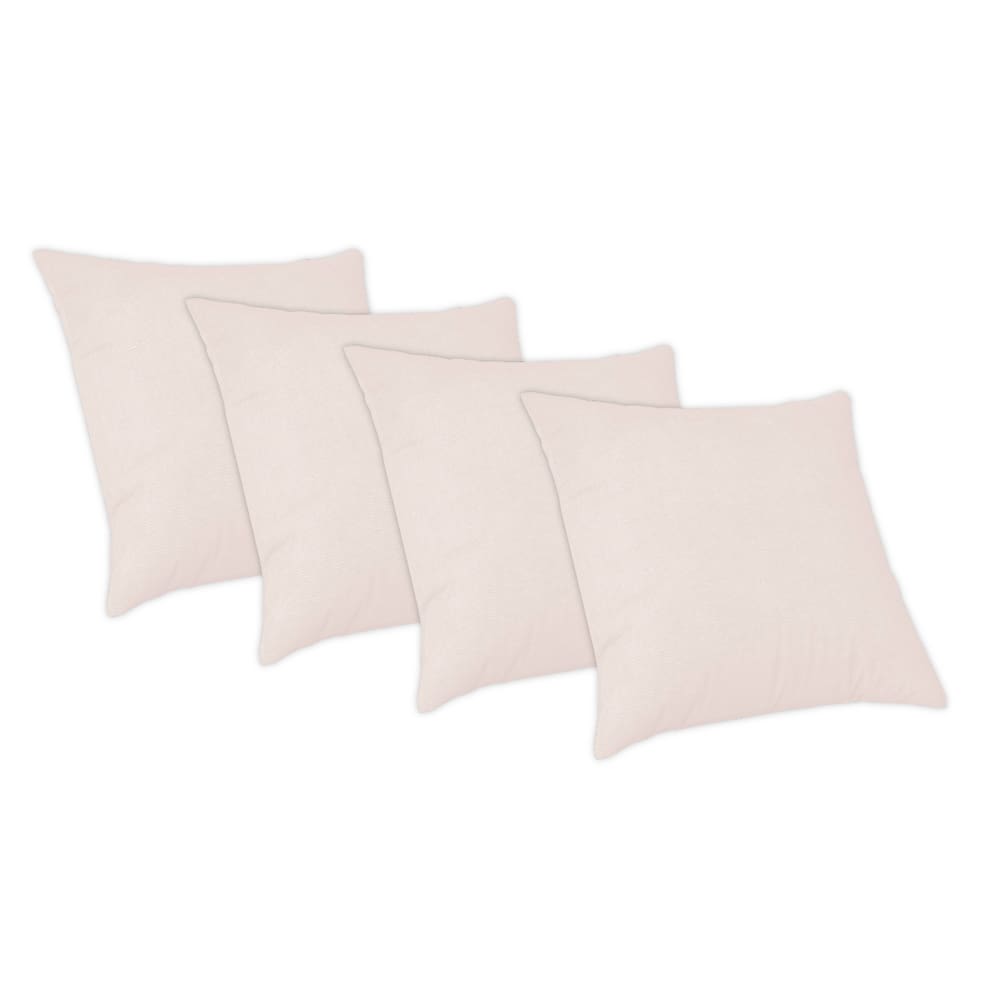 Kit 4 Capas De Almofada 50x50cm Decorativa Glamour Rose