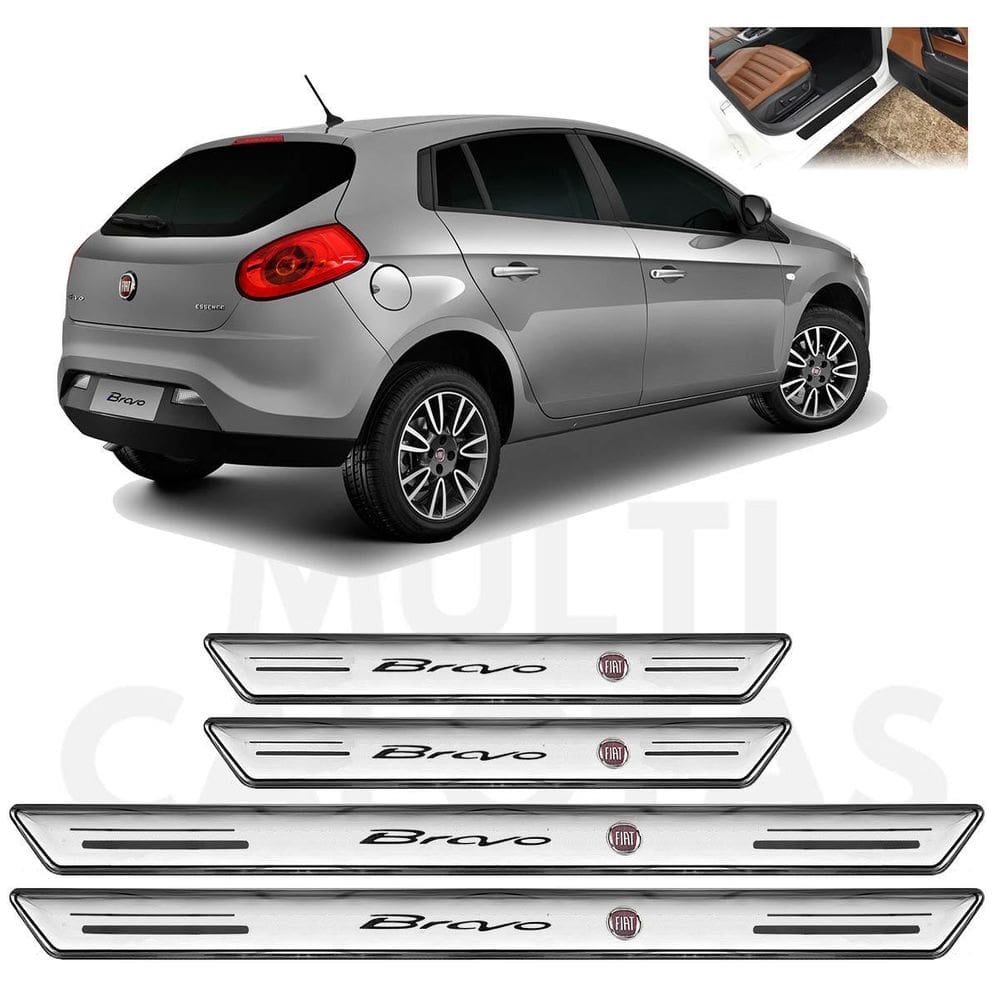 Soleira Platinum Fiat Bravo 2012 A 2016
