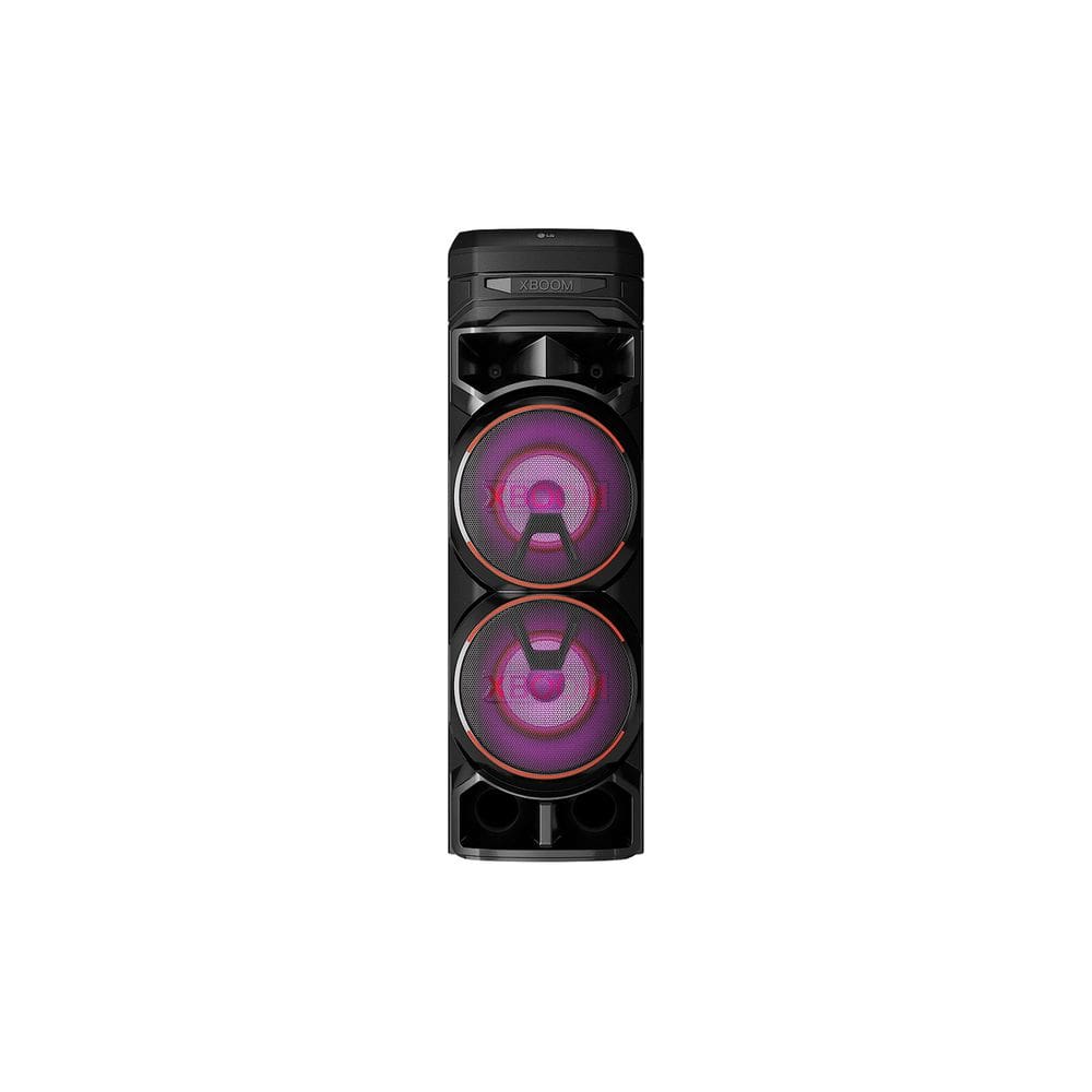 LG XBOOM RNC9 Caixa de Som Acústica Multi Bluetooth Graves Potentes Karaokê Função DJ Entrada de Microfone e Guitarra