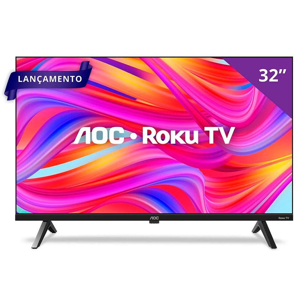 Smart TV 32 HD Roku TV 32S5045/78G AOC