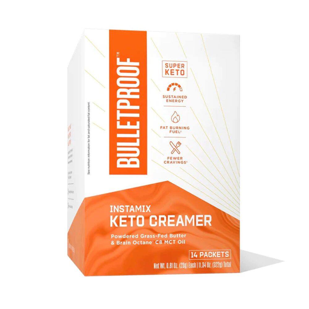 Pó Instantâneo Keto Creamer 14 Sachês Bulletproof