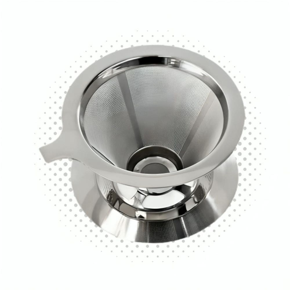 Filtro Permanente Café Aço Inox Reutilizável