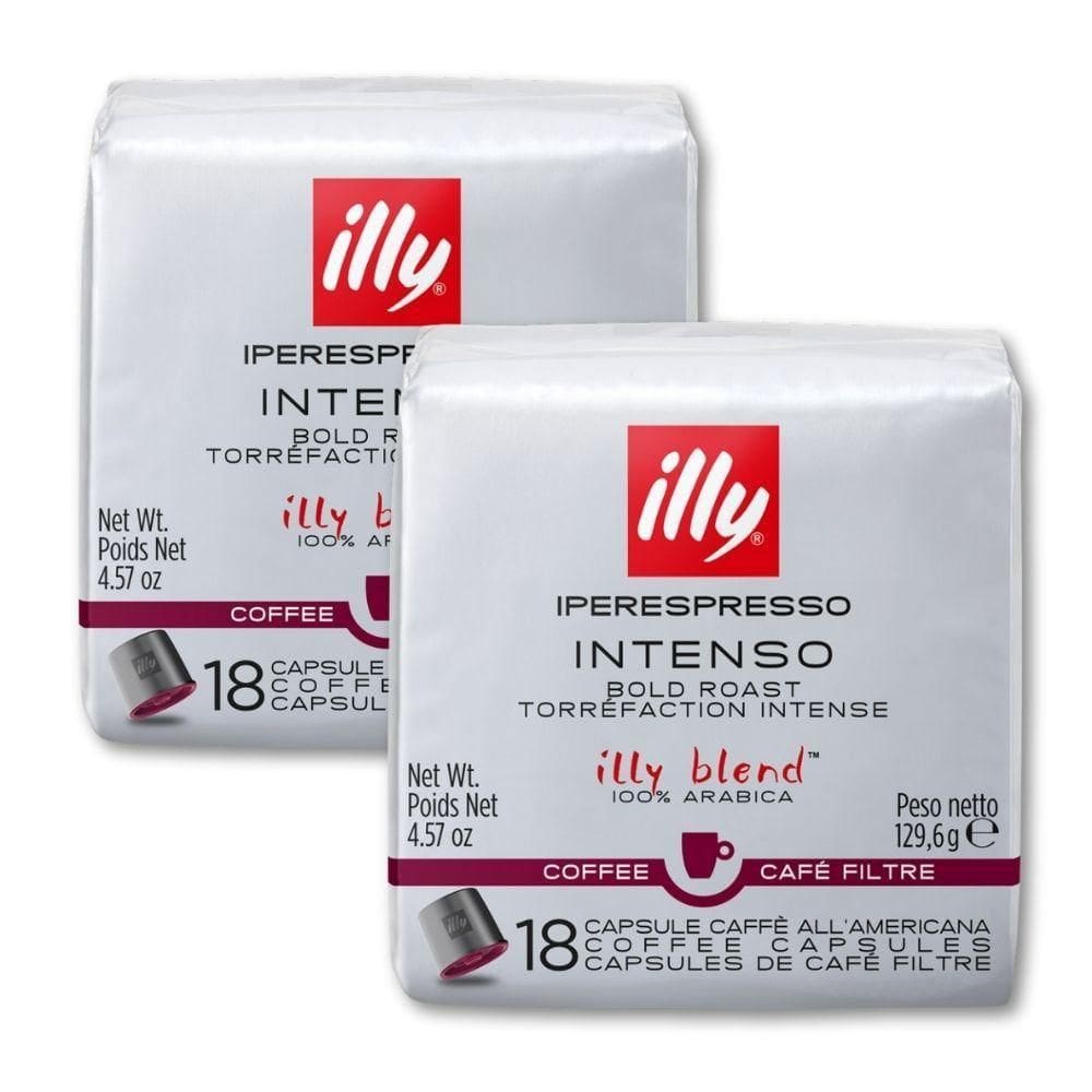 36 Cápsulas Café Illy Intenso Filtrado Iperespresso