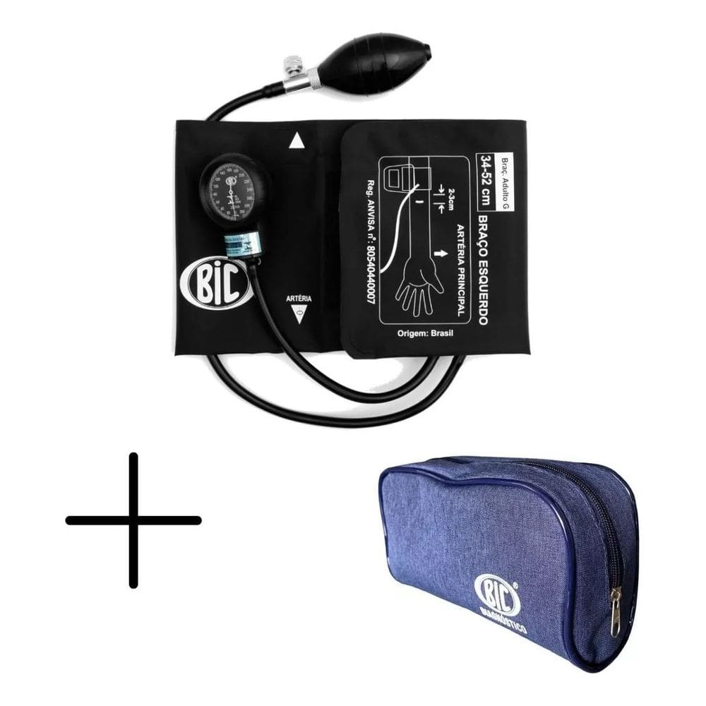 Esfigmomanômetro Obeso New Innova Plus Preto Bic