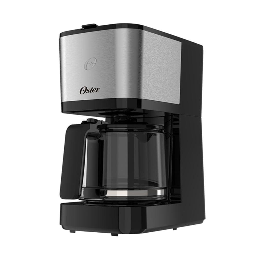 Cafeteira Oster Inox OCAF600 127V 750W - 32 Cafezinhos - 1,2L - Com Jarra de Vidro Filtro Removível