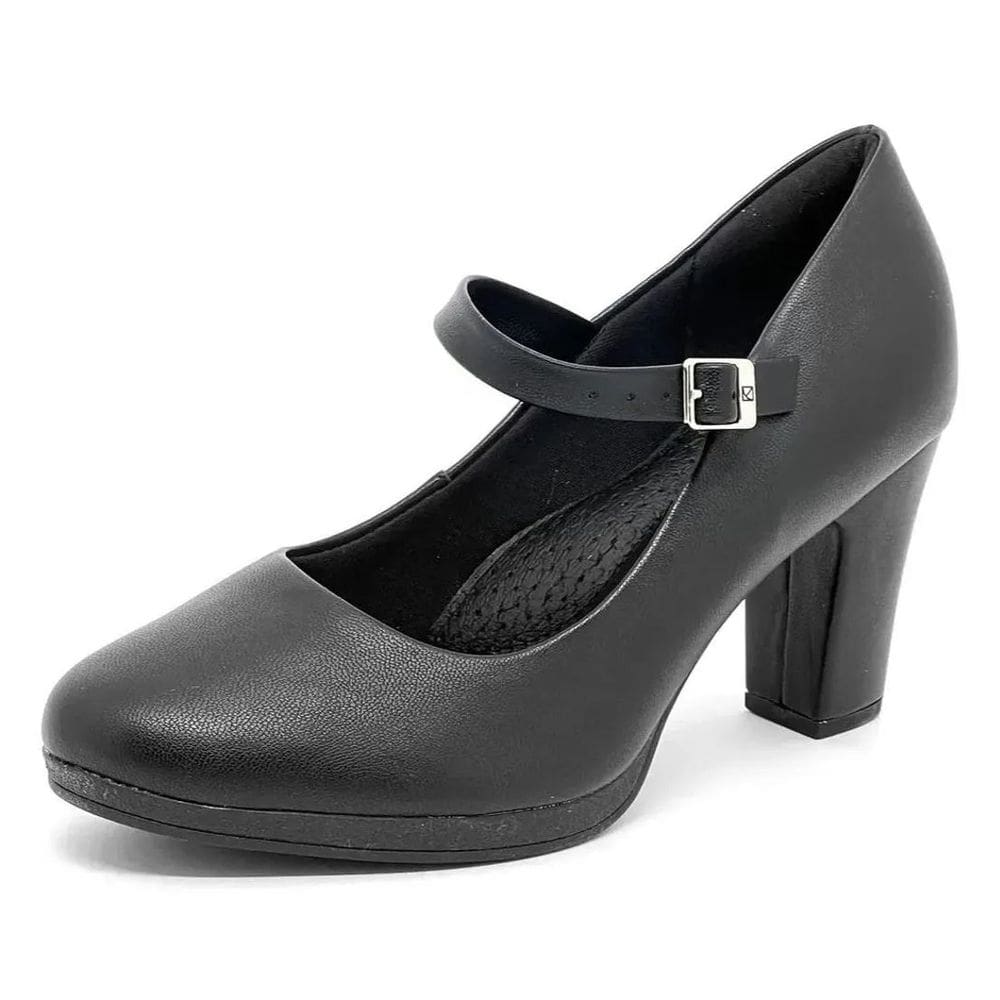 Sapato Feminino Salto Medio Conforto Elegante Piccadilly