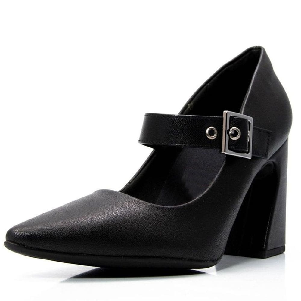 Sapato Boneca Salto Taça Feminino Conforto Chic Piccadilly