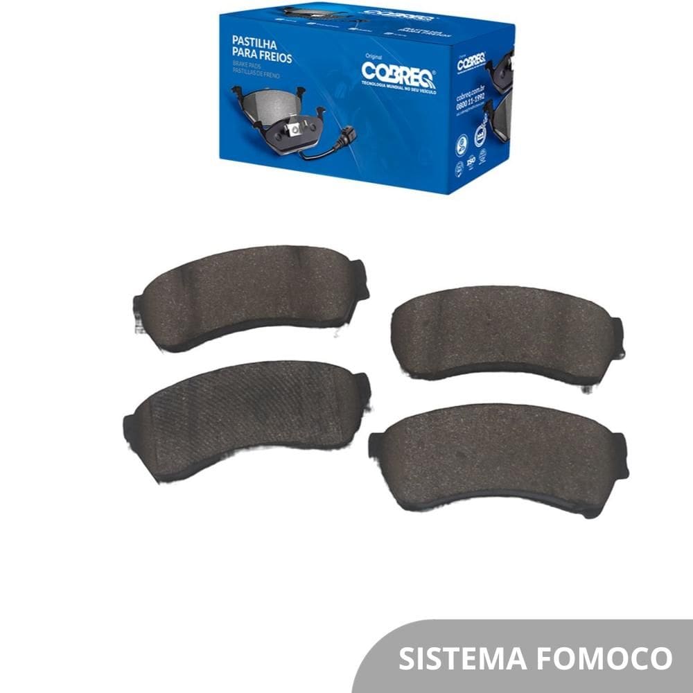 Pastilha De Freio Cobreq Fusion - N-185