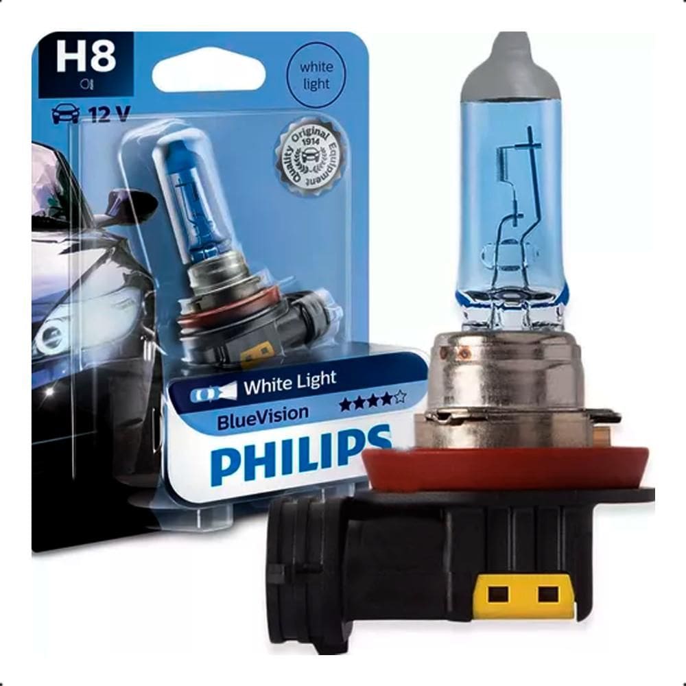 Lâmpada H8 Philips Blue Vision