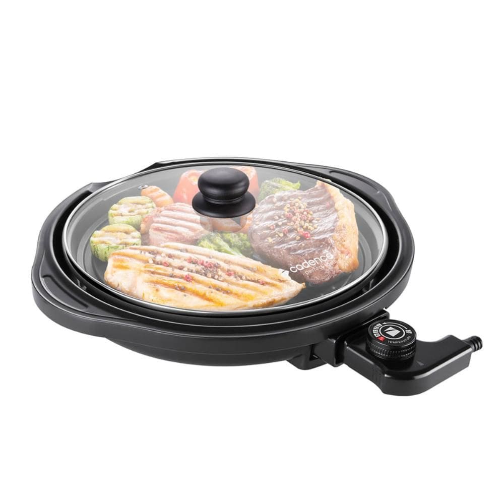 Grill Cadence Perfect Taste GLR300 - 127V - 1250W - Com Grelha de 30cm Antiaderente e 5 Temperaturas