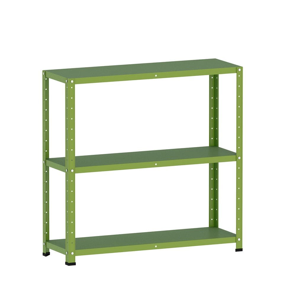 Estante De Aço 90X92x30 3 Prat. Pandin - Verde