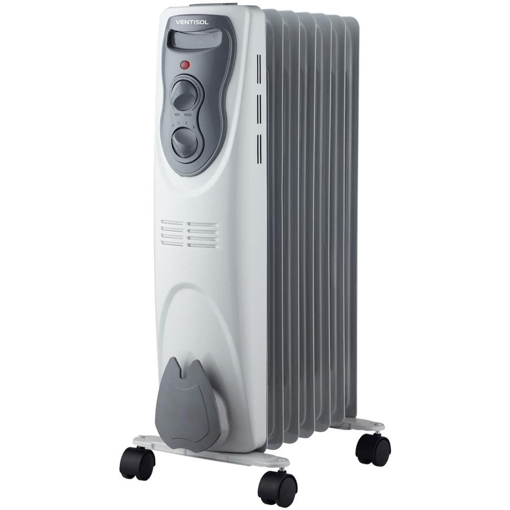 Aquecedor de Ambiente Elétrico a Óleo Ventisol AO, Branco - 110 Volts