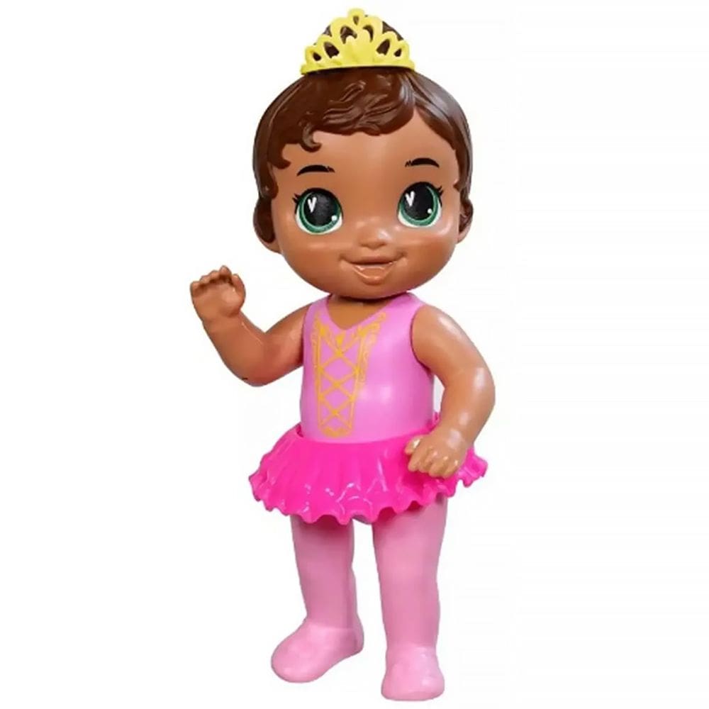 Boneca Baby Alive Princesa Bailarina Morena F9113 F9123 - Hasbro