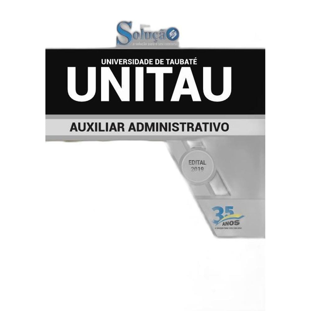 Apostila Unitau Sp - Auxiliar Administrativo