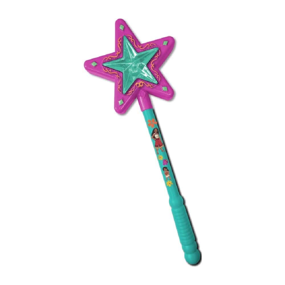 Brinquedo Infantil Varinha Mágica Estrela Moana 2 C/Luz Som