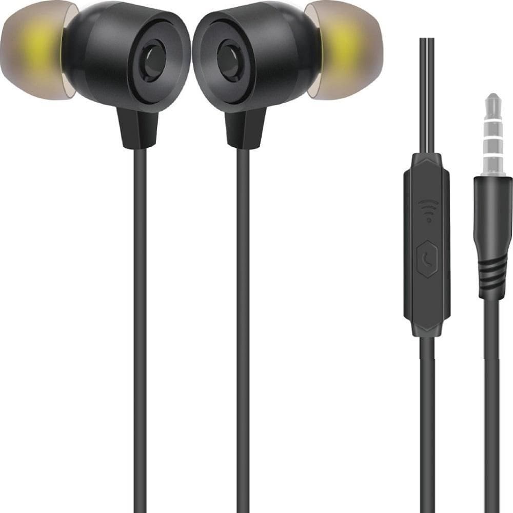 Fone De Ouvido P2 Preto Audição Infinita Barato Resistente