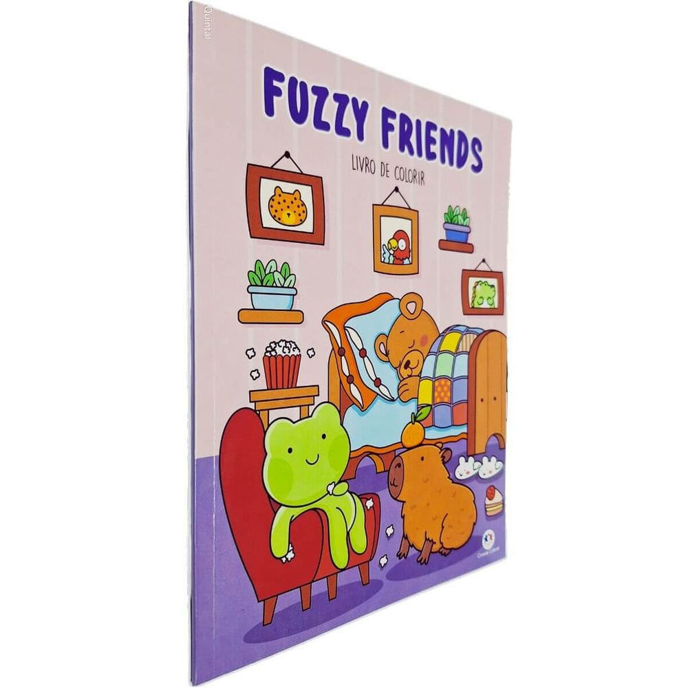 Livro de Colorir Fuzzy Friends Coleção Bobbie Goods Deto Silva (Ilustrações)