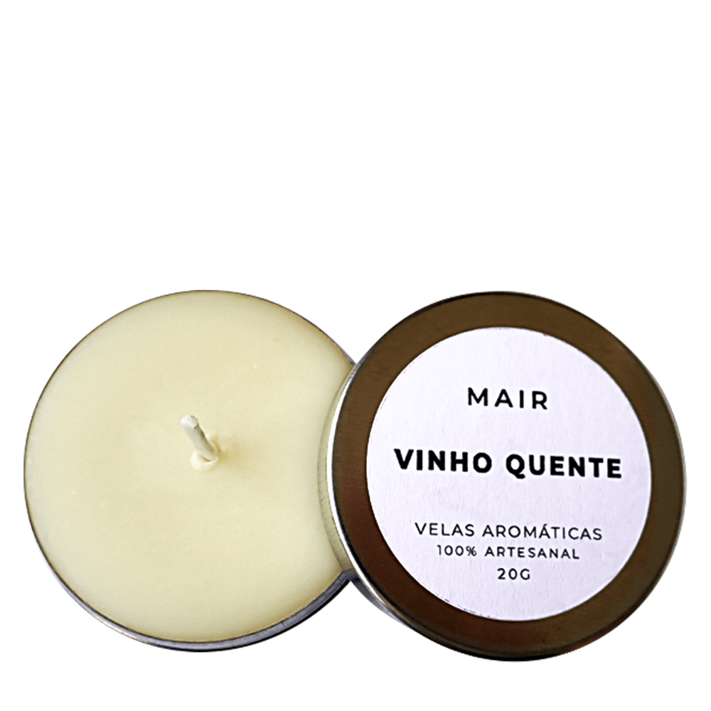 Vela Aromática Mair Vinho Quente Mini 20g