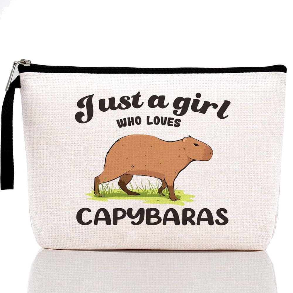 Bolsa de maquiagem Hanamiya Na Funny Capivara Animal Lover Gifts