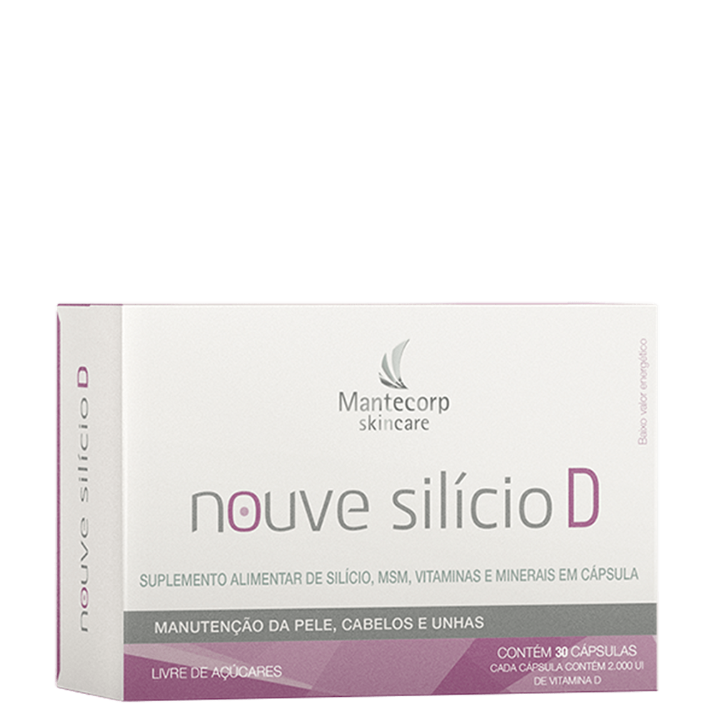 Mantecorp Nouve Silicio D - Suplemento Alimentar (30 Cápsulas)