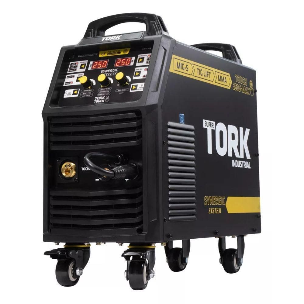 Inversor De Solda Super Tork + 2 Esquadro + Mascara De Solda