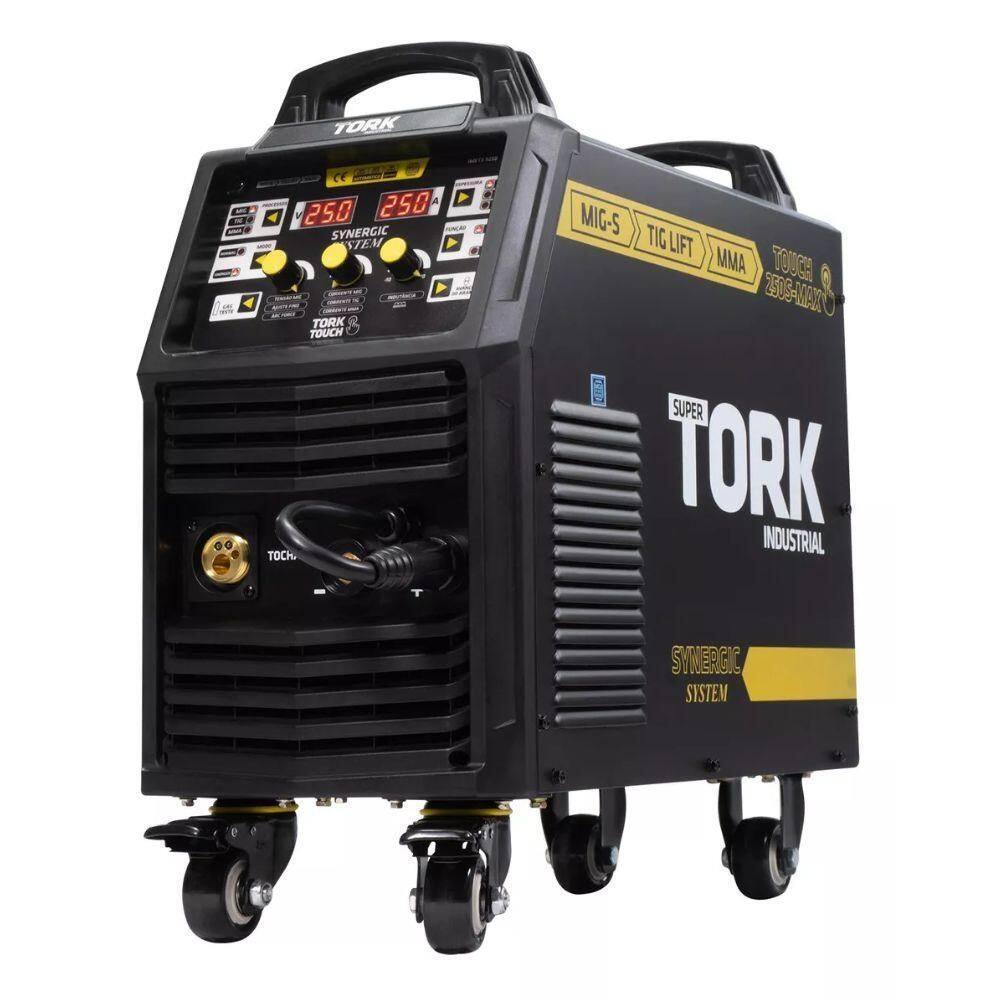 Inversor De Solda + Arame+4 Esquadro+Mascara De Solda Tork