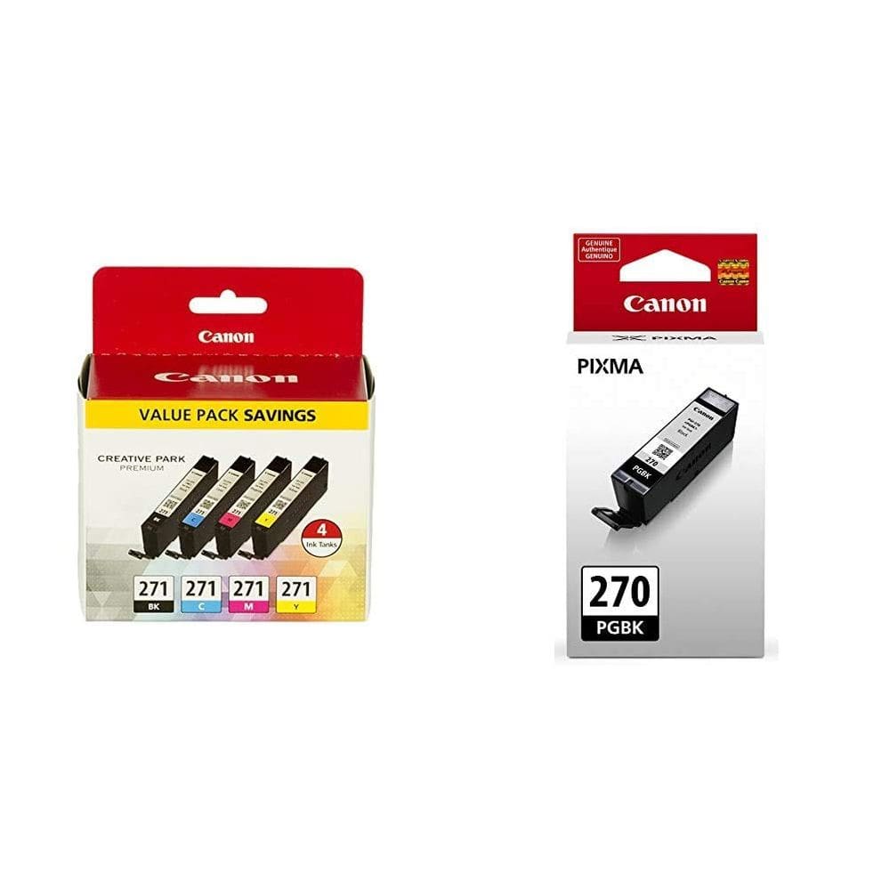Cartuchos de tinta Canon CLI-271 BK/CMY 4 Color Value Pack