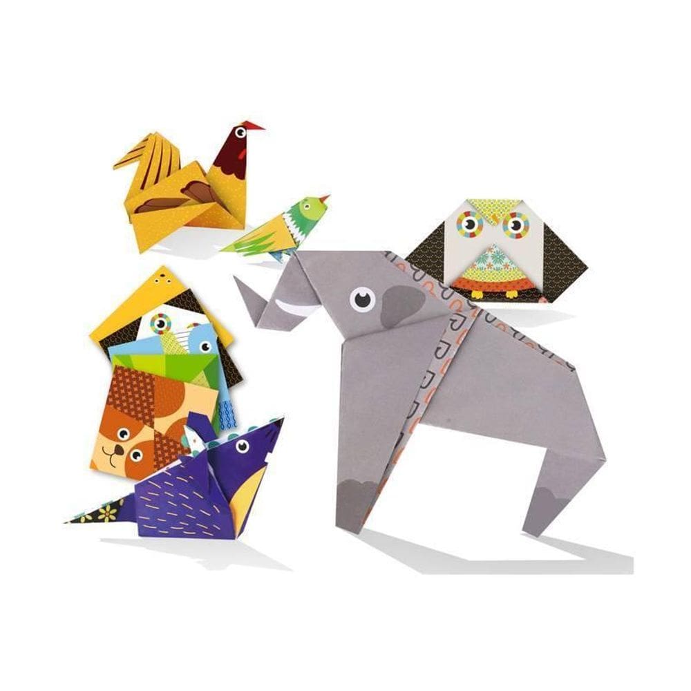 Brinquedo Didatico Origami Mundo Animal Lt029