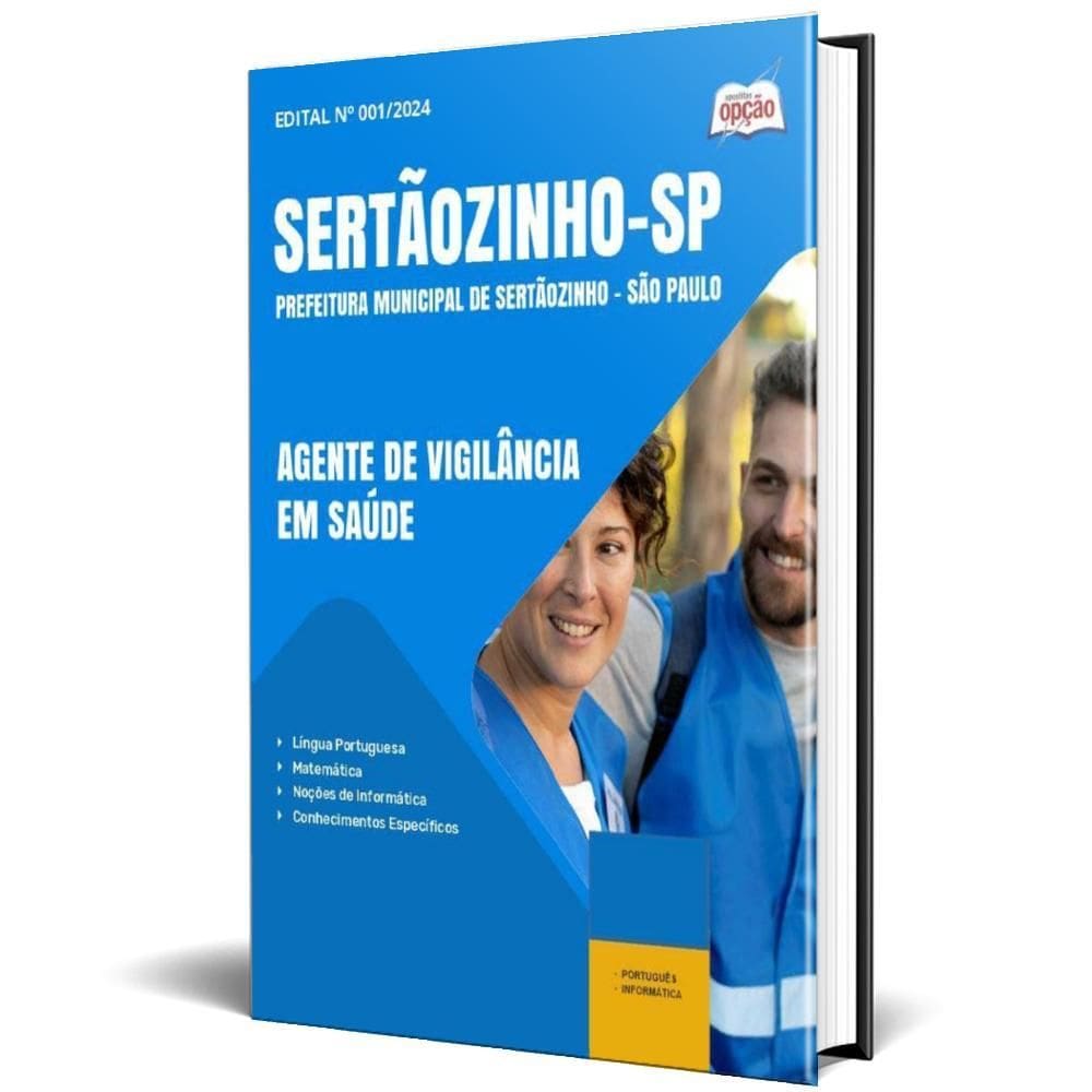 Apostila Prefeitura Sertãozinho Sp Sertãozinho Saúde 2024