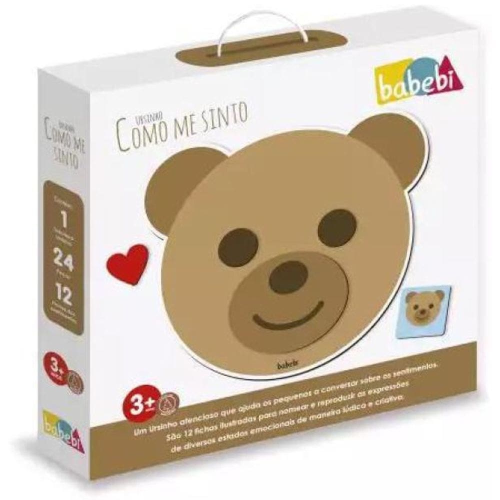 Como Me Sinto Ursinho, Da Babebi - Cód. 6065