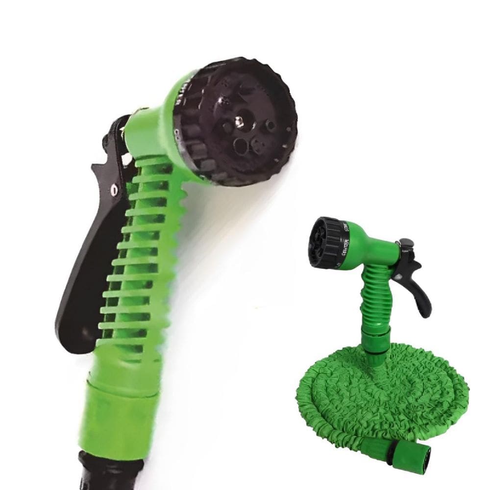 Mangueira Flexível Expansível De Jardim 30M Pistola 6 Jatos