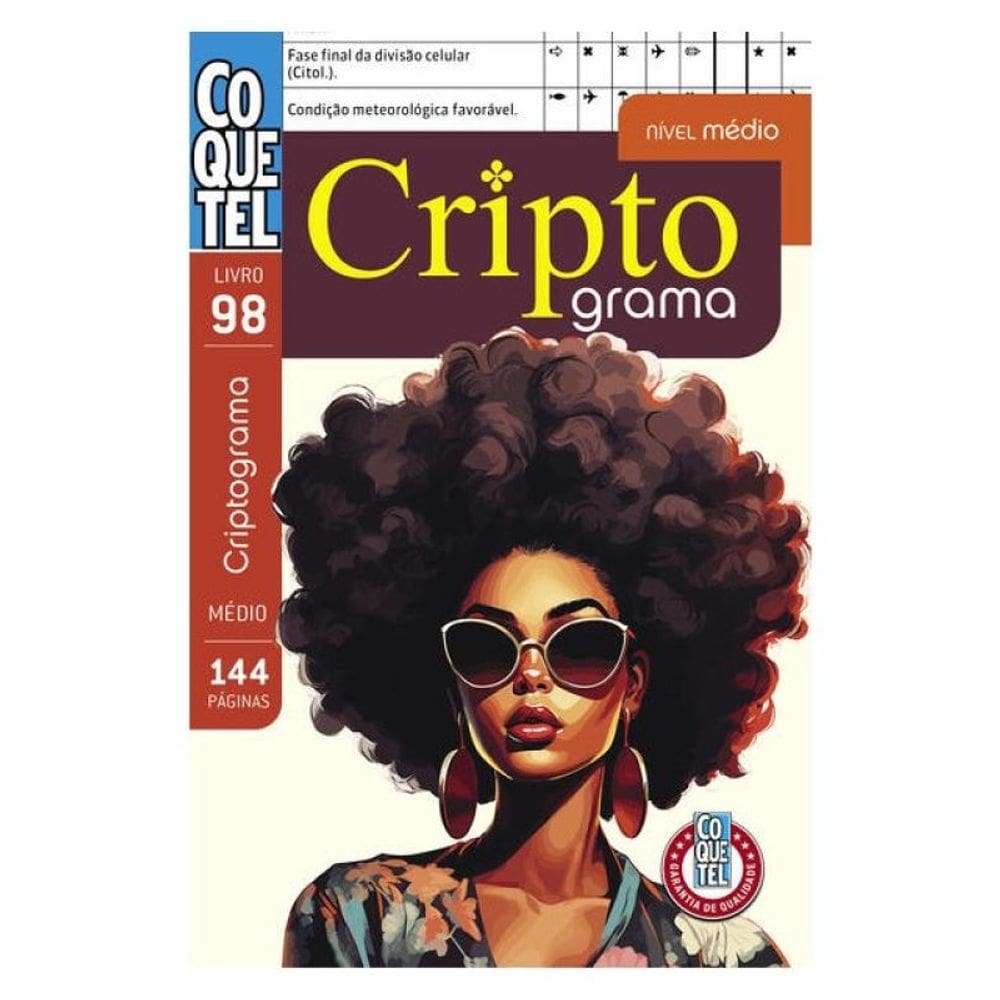 Livro Coquetel Criptograma 98