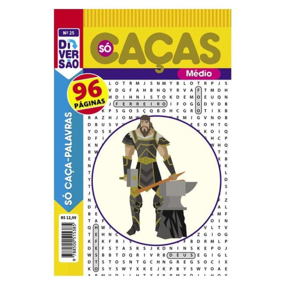 Livro Diversão Só Caça Palavras 25