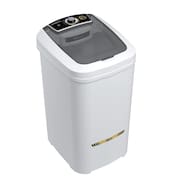 Tanquinho Semiautomático 20,5 kg 9 Programas de Lavagem com Tampa Fumê Newmaq