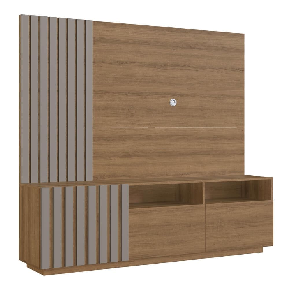 Rack e Painel Para TV 65 Polegadas 180cm Mell Fume PRODDY