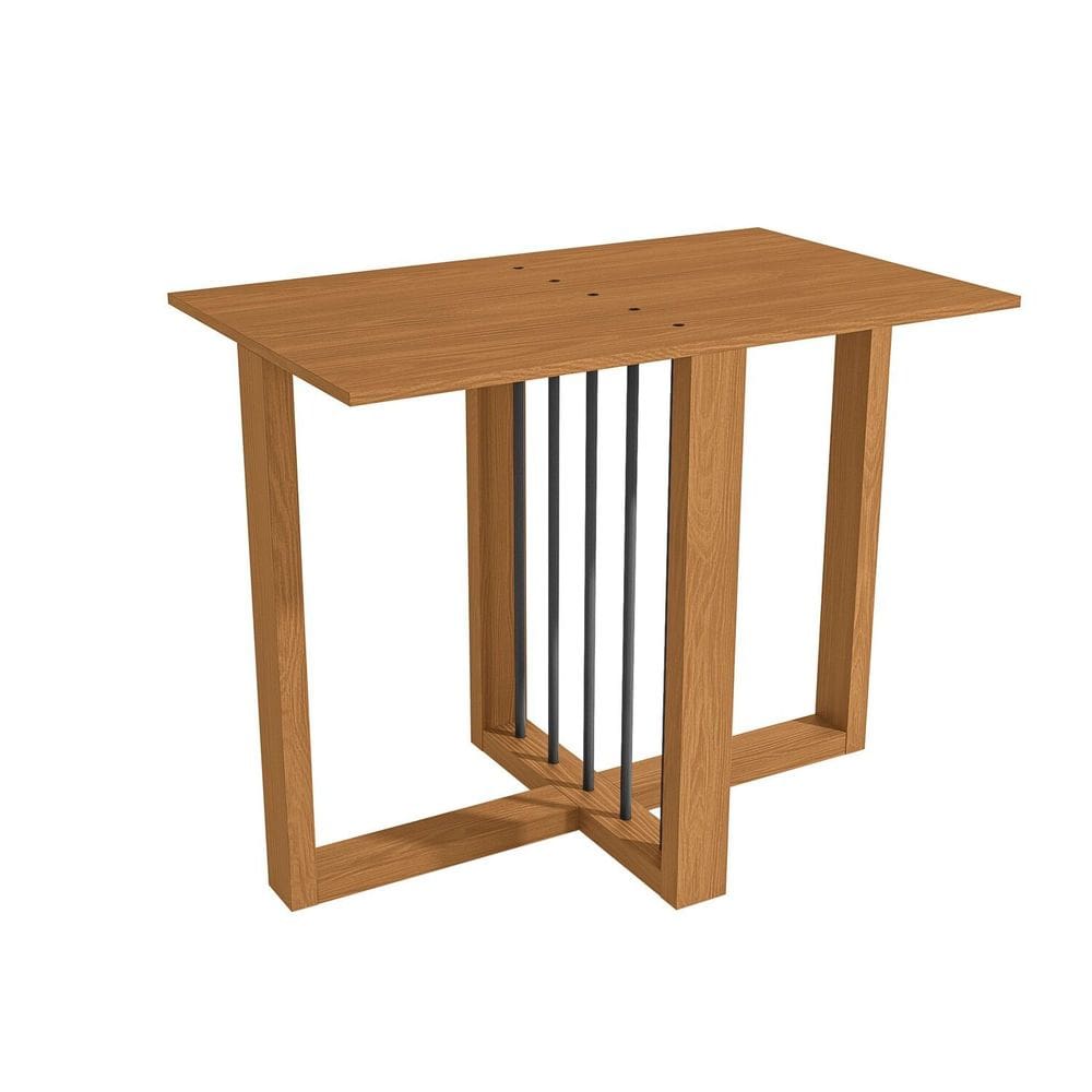 Base Citronela para Mesa de Jantar de Madeira Canela