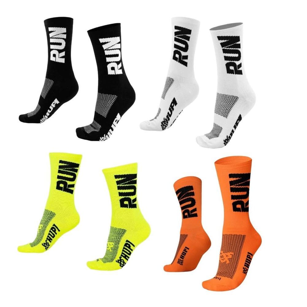 Kit 04 Pares Meia Corrida Hupi Run Coloridas