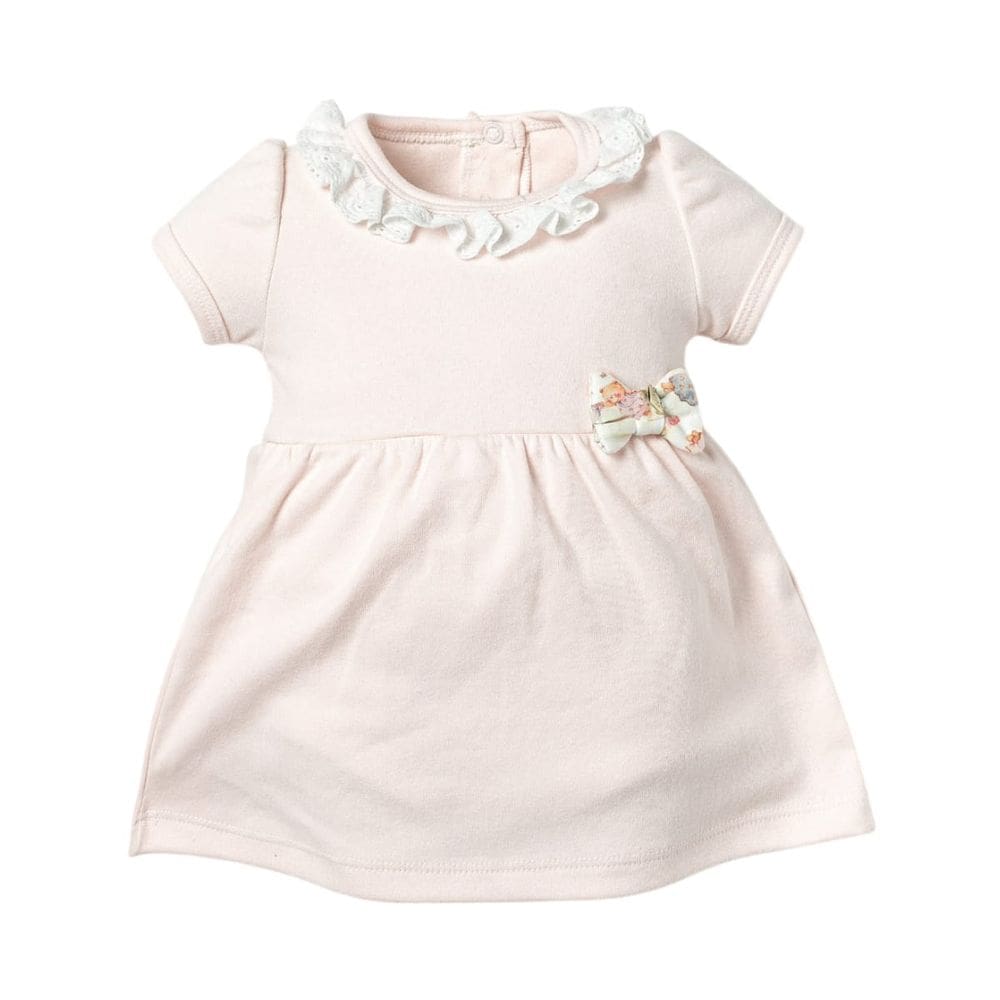 Body Vestido Bebê Aurora Rosa Claro - Hug