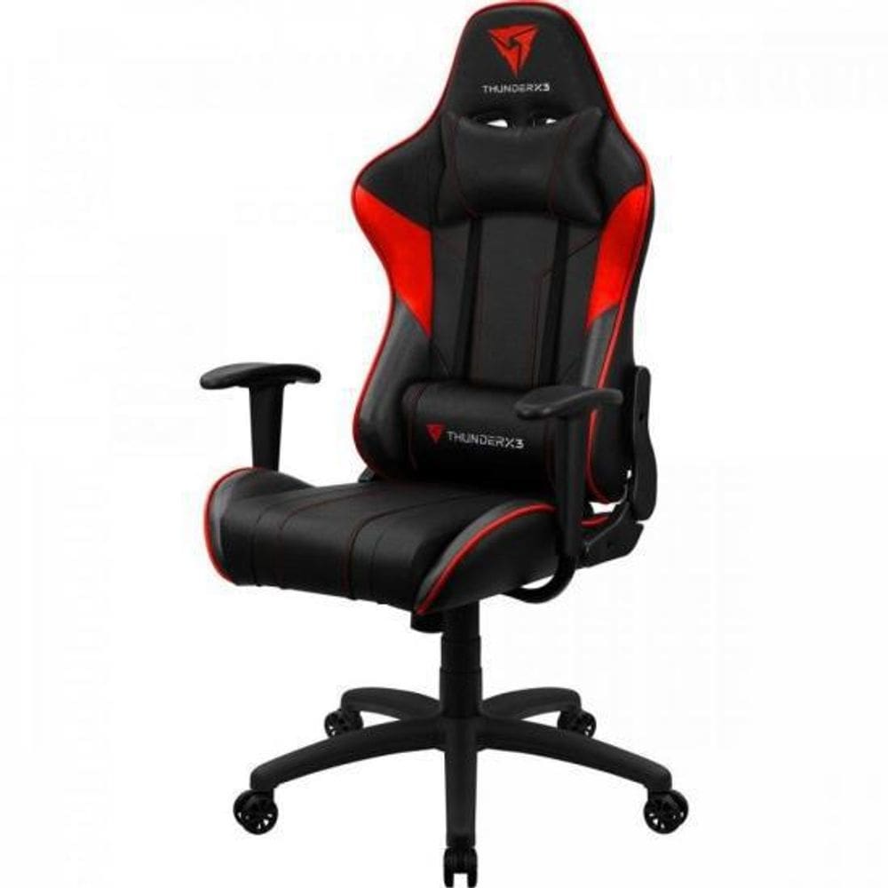 Cadeira Gamer Thunderx3 EC3 - Encosto 180° - Vermelha