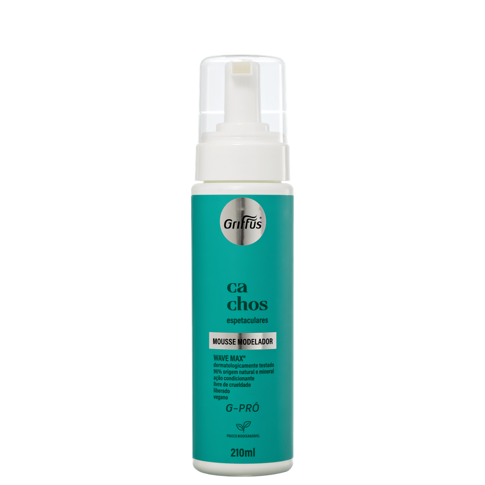 Griffus G-Pró Cachos Espetaculares - Mousse Modeladora 210ml