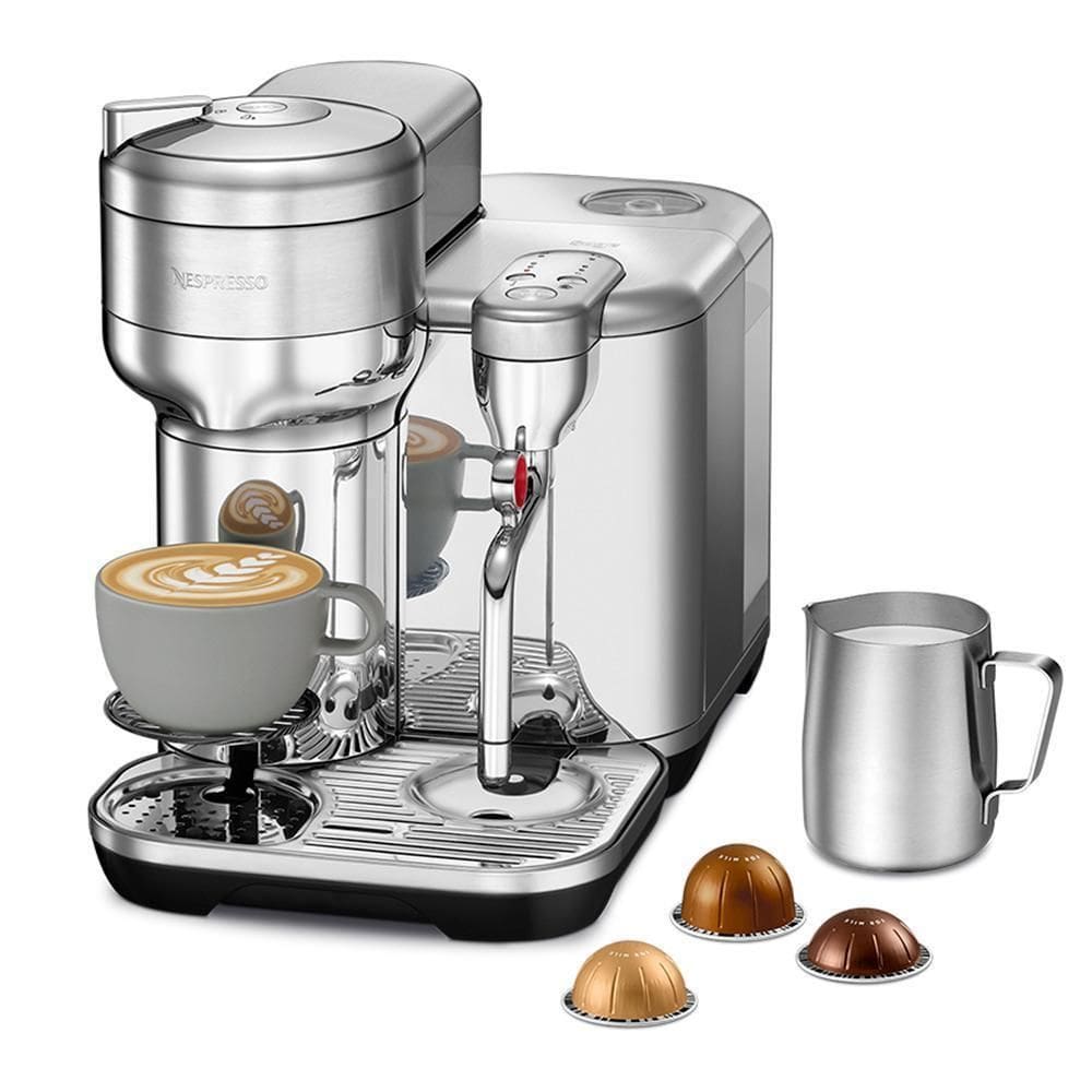 Máquina de Café Nespresso Vertuo Creatista em Aço Inoxidável para Café Espresso - GCV5BR